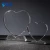 Import Beautiful high quality wedding gifts love screen crystal heart blank for 3d photo from China