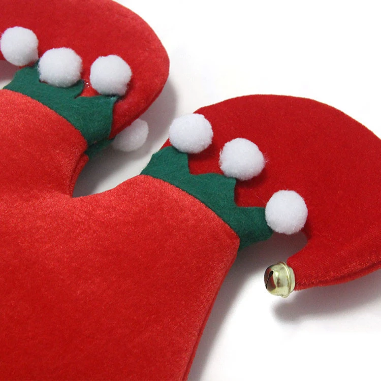 Bell Holiday Party Headband Santa&#x27;s Elfs Christmas Hat