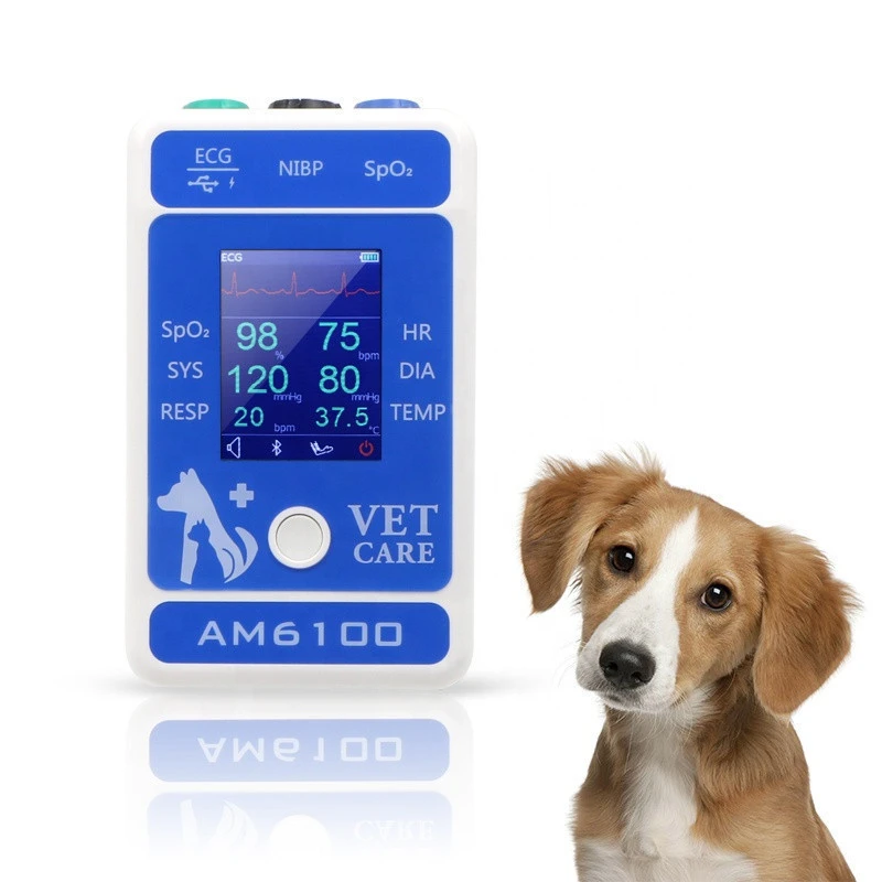 Berry AM6100 Pet Medical Equipment Dog Health Tracker Blood Pressure Vital Signs Patient Monitor Vet