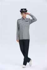 Best blue security company guard uniforms for sale