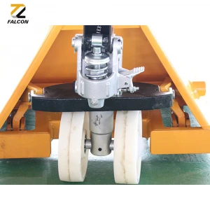 Best Price 2 ton hydraulic transmission hand rubber wheel forklift 500 made in China 5.0t pallet truck