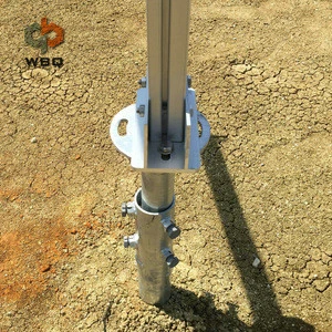 Best price adjustable ground post anchor for solar mounting system,Ground post anchor
