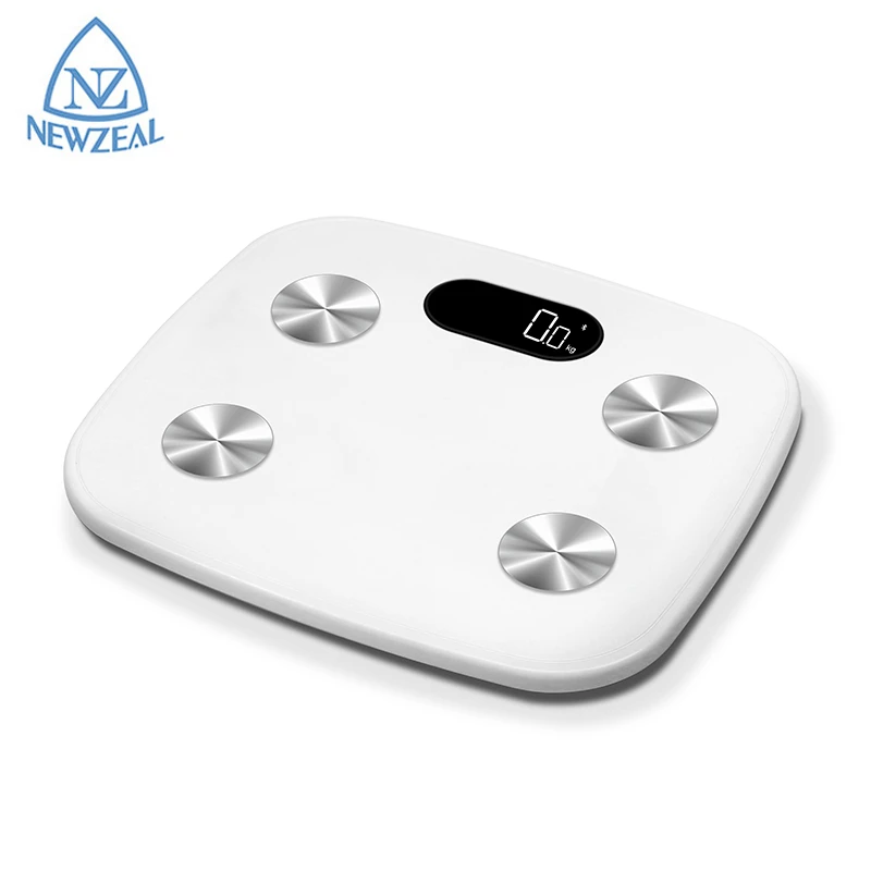 Best Selling Full ABS Plastic Body BMI Weighing Analyzer Blue tooth High Technology Personal Fat Scale