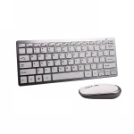 Best selling Mini 2.4G wireless keyboard mouse combo set compact size portable 78 keys scissor keyboard with mouse KMSW-001