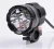 Import Black aluminum alloy motorcycle lighting system with high spotlight from China