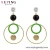 Import BLE-1058 Xuping fashion jewelry attractive 14K gold plating womens design acrylic pendant earring from China