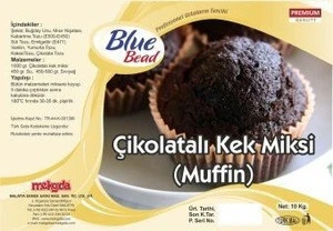 Blue Bead Muffin Chocolate Cake Mix