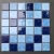 Import Blue Square Mosaic Porcelain Stock Swimming Pool Bathroom Ceramic Tile Exterior Wall Sky Blue Ceramic from Pakistan