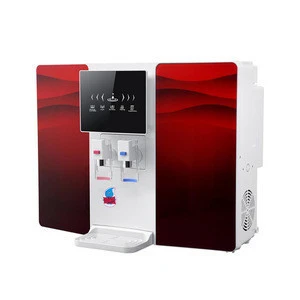 Boiling &amp; Chilled bottled atmospheric hot and cold water dispenser with refrigerator