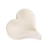 bpa free Non-Stick Dessert Decorating Tools Mold White Single Tip Large Heart Shaped Silicone Cake Chocolate Mousse Mould