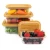 Import Brand new microwave bento set food warmer lunch box food storage containers from China