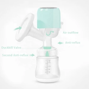 Breast Pump Single Manual Electric Breastfeeding Massager USB Suction Milk Pump Rechargeable
