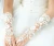Bridal Accessories Vintage Fingerless Bridal Gloves Fabulous Lace Diamond Flower Glove Hollow Wedding Accessories