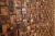 Import Brown Color Strip Mix Square Solid Wood Board Wall Mosaic Background Wall Storefront Decor  Culture Wood Wall  Mosaic from China