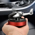 Car Aroma Air Purifier Advanced Decoration Solar Rotating Car Perfume