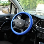 Car silicone steering wheel cover