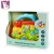 Import Cartoon train electronic organ with light and music battery operated baby plastic toys from China