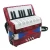 Celluloid children birthday gift teaching practice 17 keys 8 bass cheap accordion