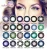 Charming Color Contact Lens Korea Design Eye Lenses 1 Year Disposable Colored Contacts Lenses