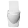 Cheap Factory Price porcelain space saver bathroom elegant one piece ceramic toilet
