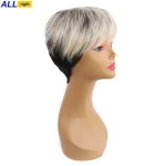Cheap Human Hair Lace Front Wig,Brazilian Hair Lace Front Wigs Human Hair,Afro Wigs Straight Wave 360 Lace Frontal Wig