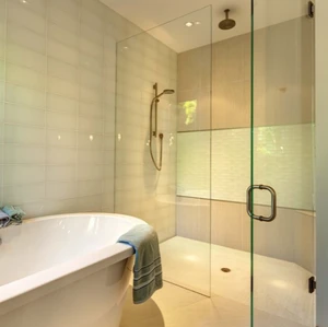 Cheap new style simple shower enclosure shower screen