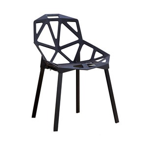 Cheap price modern green stackable outdoor plastic chair restaurant chair