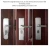 Import Cheap price zhejiang factory exterior main entry metal safety steel doors from China