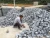 Import Cheapest G654 flamed tumble split grey black granite driveway paving cobble cubes stone pavers from China