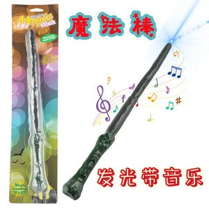 Children&#39;s toys plastic magic wand luminous toy stick wizard witch props baton props