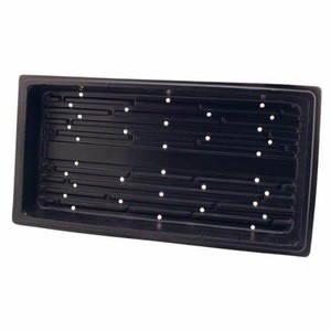 CHIN-UP Plant Growing Trays (with Drain Holes) - 20&quot; x 11&quot; For Wheatgrass &amp; More - Soil or Hydroponic