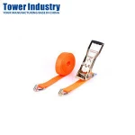 China Container Lashing Cargo Ratchet Tie Downs Lashing Belt