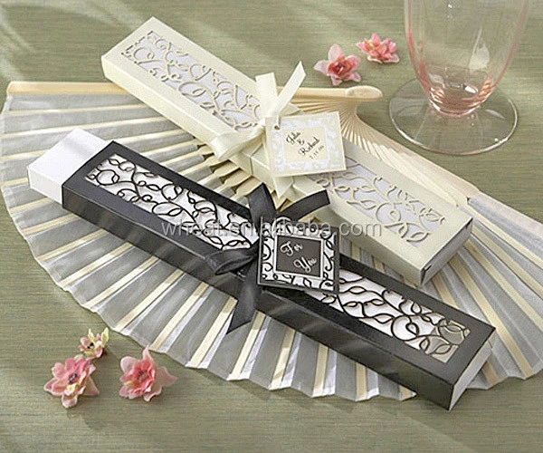 China Factory Beautiful Hand Bamboo Wedding Fan/Personalized Gift Silk Fan