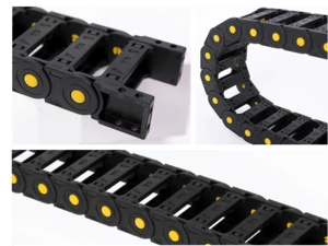 China Factory Flexible Plastic Support Cable Carrier Drag Chain  Industrial machine towline cable drag chain