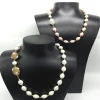 China factory wholesale new style women choker shell pearls necklace
