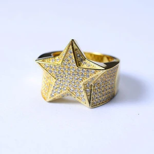 china jewelry wholesale 925 sterling silver jewelry star shape mens rings
