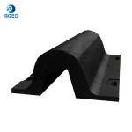 China supplier low price marine hollow rubber strip type U yokohama yacht docks jetty cover boat fender