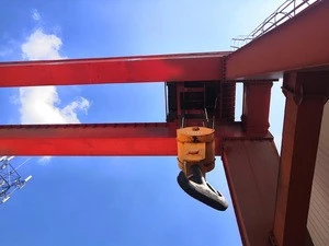 China supplier widely used double girder mobile gantry crane 120 ton crane