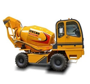China XCMG SLM4 4 cubic automatic concrete mixer small concrete mixer truck price
