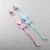 Import Chinber Heavy Duty Pink Jean Leather Dog Bowtie Collar With Leash Sets from China