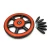 Chinese supplier black rudder boat steering wheel handwheel
