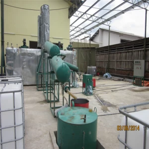 chongqing JNC black engine oil distillation diesel equipment/mixture oil distillation machine/used oil recycling machine