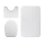 Import Christmas Home Toilet Decoration Blank Bath Room Bathroom Accessories Set from China