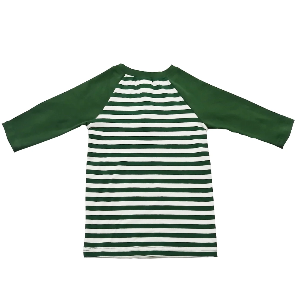 Classic style kids baby boy t shirt unisex striped long sleeve splicing Toddler boys t shirts