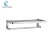 Import Classical Style solid material Bath double Towel Bars Aluminum Alloy towel hanger wall mounted from China