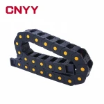 CNYY 10 Series plastic openable type protective bridge cable drag chain PA66 wires carrier