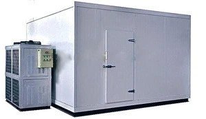 cold storage room for vegetable and fruit with refrigeration unit