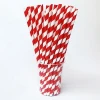 Color Kraft Disposable Paper Straw Biodegradable Paper Drinking Straw for Party Decoration