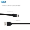 Colorful 3ft tpe retractable spring USB-C round micro usb data cable