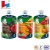 Import colorful printing reusable spout pouch for baby food, fruit purees from China
